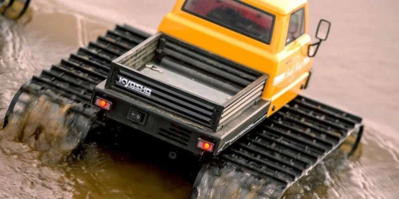 34903T1 Kyosho - 1/12 Scale EP Belt Vehicle Readyset Trail King Color Type 1 Yellow 11 34903T1 Kyosho - 1/12 Scale EP Belt Vehicle Readyset Trail King Color Type 1 Yellow - Image 9