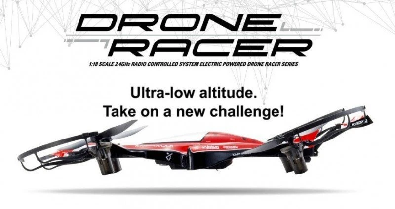 20571R Kyosho - 1/18 G-Zero Shinning Red Drone Racer Readyset R/S 4 20571R Kyosho - 1/18 G-Zero Shinning Red Drone Racer Readyset R/S - Image 2
