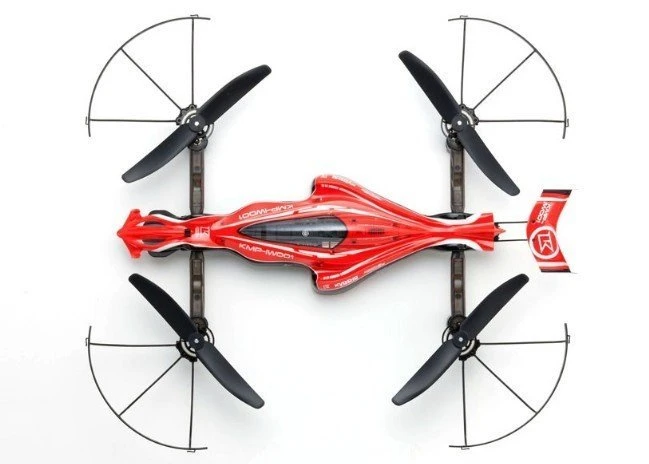 20571R Kyosho - 1/18 G-Zero Shinning Red Drone Racer Readyset R/S 7 20571R Kyosho - 1/18 G-Zero Shinning Red Drone Racer Readyset R/S - Image 5