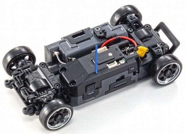 32131MY Kyosho - AWD MA-020S Subaru Impreza WRX With Aero Kit And CFRP Hood Metallic Yellow RS Readyset RTR Mini-Z 5 32131MY Kyosho - AWD MA-020S Subaru Impreza WRX With Aero Kit And CFRP Hood Metallic Yellow RS Readyset RTR Mini-Z - Image 3