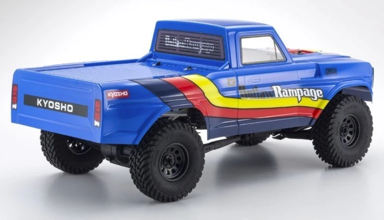 34361T2 Kyosho - 1/10 2RSA Outlaw Rampage T2 Blue 2WD Truck Readyset R/S 3 34361T2 Kyosho - 1/10 2RSA Outlaw Rampage T2 Blue 2WD Truck Readyset R/S