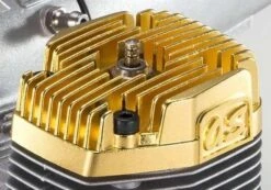 Max-55AX O.S. Engine 24K GP Cylinder Head (Gold-Plate)