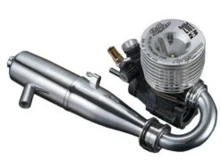 OS-1A203 O.S. Engine - O.S. Speed B2101-TY W/T2090-TY Header And Silencer