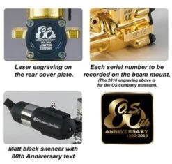 MAX-11AX O.S. Engine Gold 80th Anniversary Edition