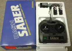 Dash Sanwa Saber AM 27mhz 2 Channel Radio Control W/SRD-2122RS Receiver/2x SRM-102 Servos(SB-NOR) -Remote Control Model Shop b sw 001x SUB 2