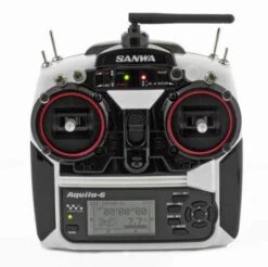 Aquila Sanwa 6 4WD 2.4Ghz FH1 6 Channels Transmitter W/ RX71E For RC Truck Crawler