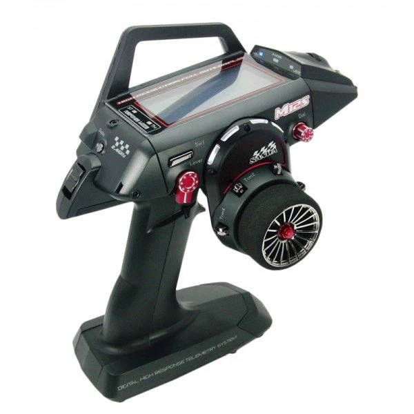 M12S Sanwa With RX472 X2 Aluminum Option Combo Red 3 M12S Sanwa With RX472 X2 Aluminum Option Combo Red