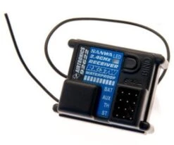 MX-V Sanwa Transmitter With RX37W Receiver X2 + SRM-102Z + ESC BL-Sport Combo Set