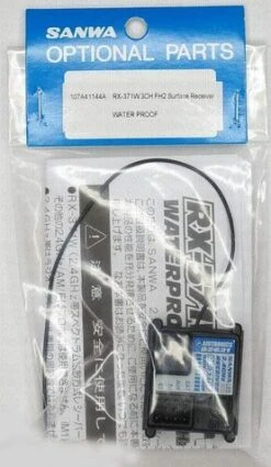 RX371W Sanwa 3Channel 2.4GHz Waterproof IPX4 Receiver 92621