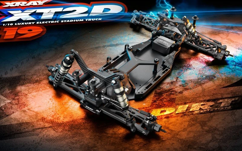 320203 XRAY - Xray T2D 2019 - 2WD 1/10 Electric Stadium Truck - Dirt Edition 13 320203 XRAY - Xray T2D 2019 - 2WD 1/10 Electric Stadium Truck - Dirt Edition - Image 11