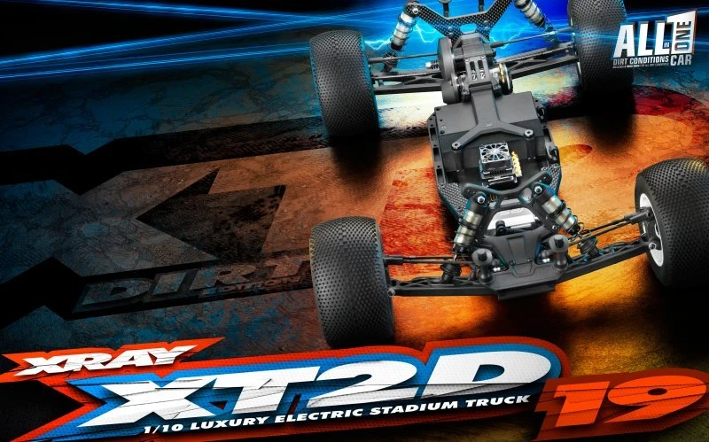 320203 XRAY - Xray T2D 2019 - 2WD 1/10 Electric Stadium Truck - Dirt Edition 8 320203 XRAY - Xray T2D 2019 - 2WD 1/10 Electric Stadium Truck - Dirt Edition - Image 6