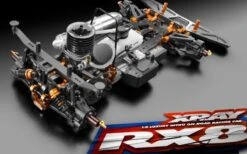 RX8 Xray - 2018 Specs - 1/8 Luxury Nitro ON-ROAD CAR -Remote Control Model Shop b xr 340006 SUB 6