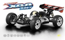 350012-M4A XRAY XB8 - 2017 Specs - 1/8 Luxury Nitro Off-road Car W/Nova Mito4offA + 51016 Pipe Set